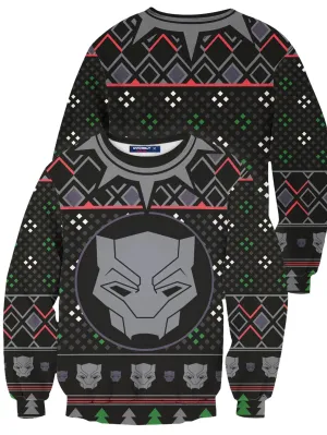 A Wakandan Christmas Unisex Wool Sweater