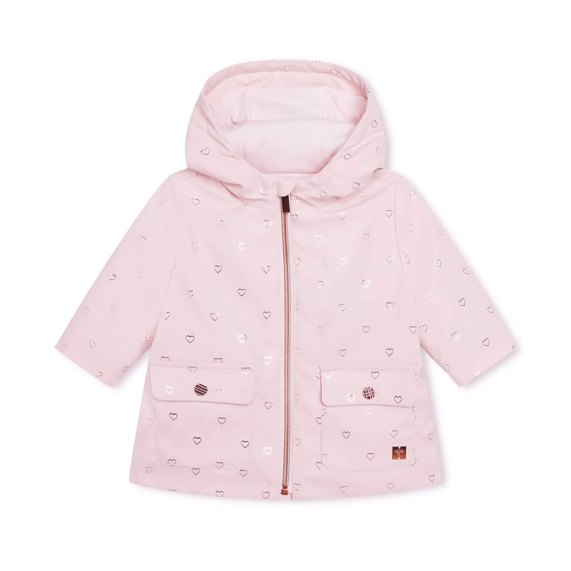 Carrement Beau Rain Coat Apricot