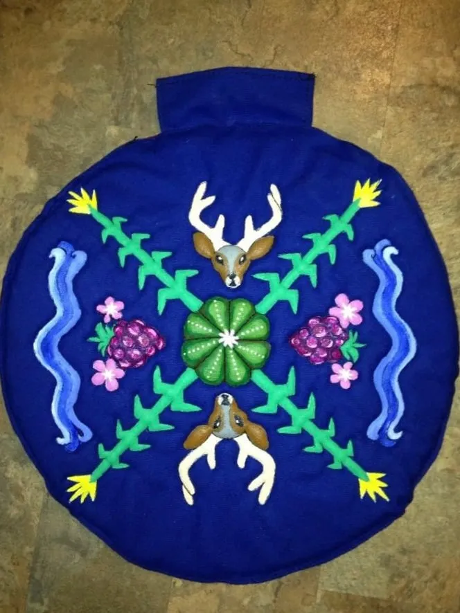 Custom Made Water Drum Bag Art Tops