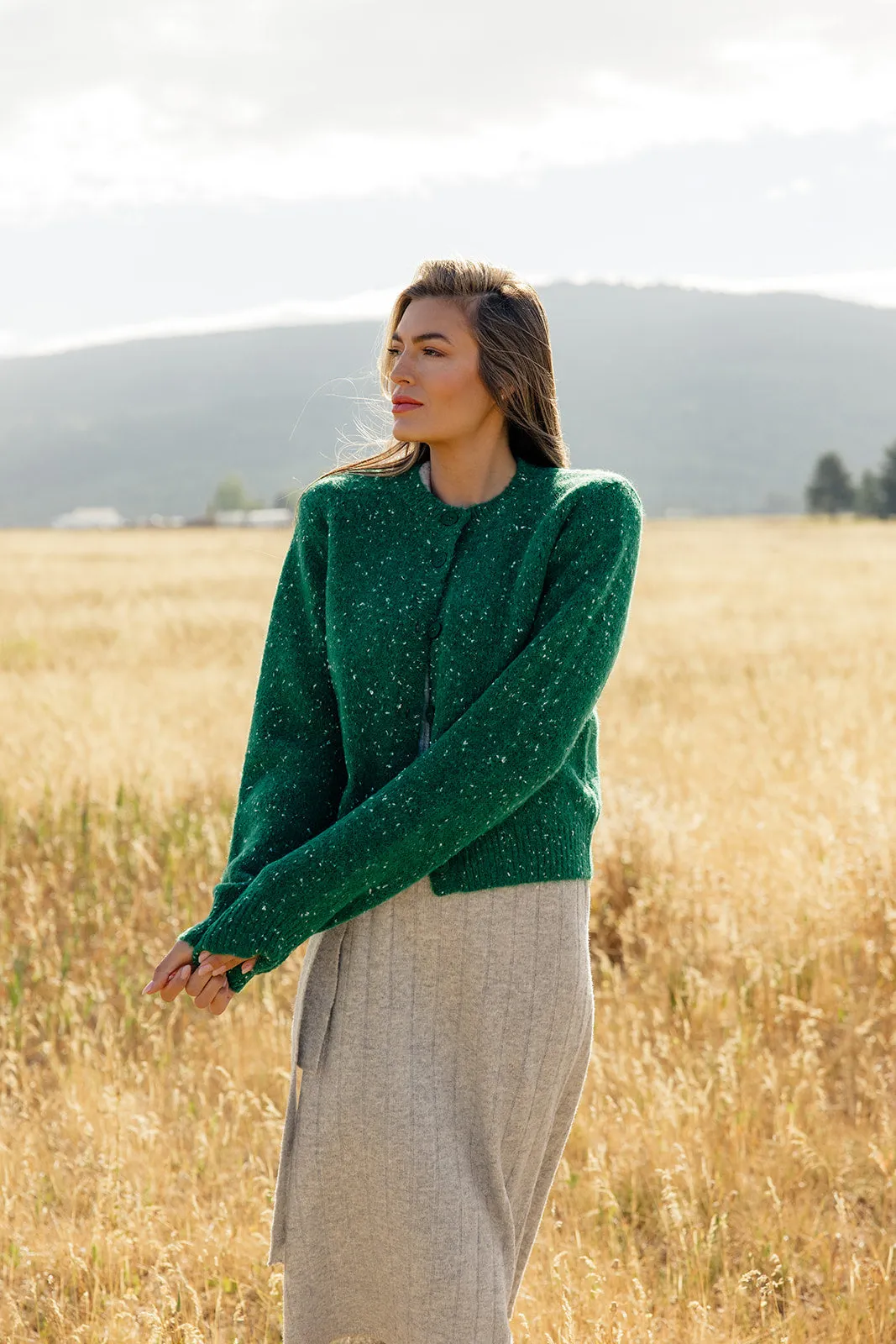 Defying Gravity Speckled Cardigan