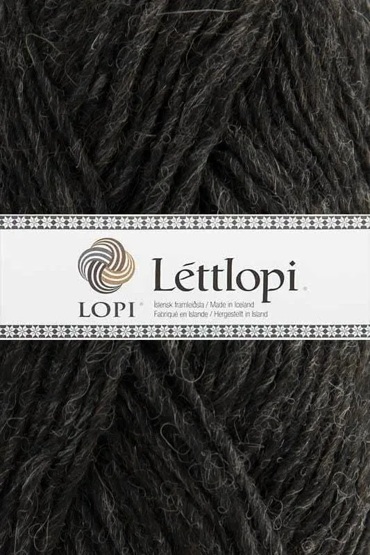 Lettlopi yarn - 0005 Black Heather