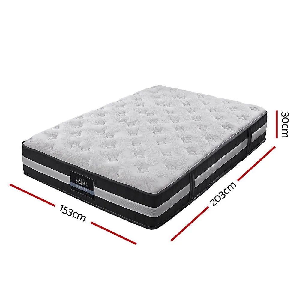 Lotus Tight Top Pocket Spring Mattress 30cm Thick - Queen