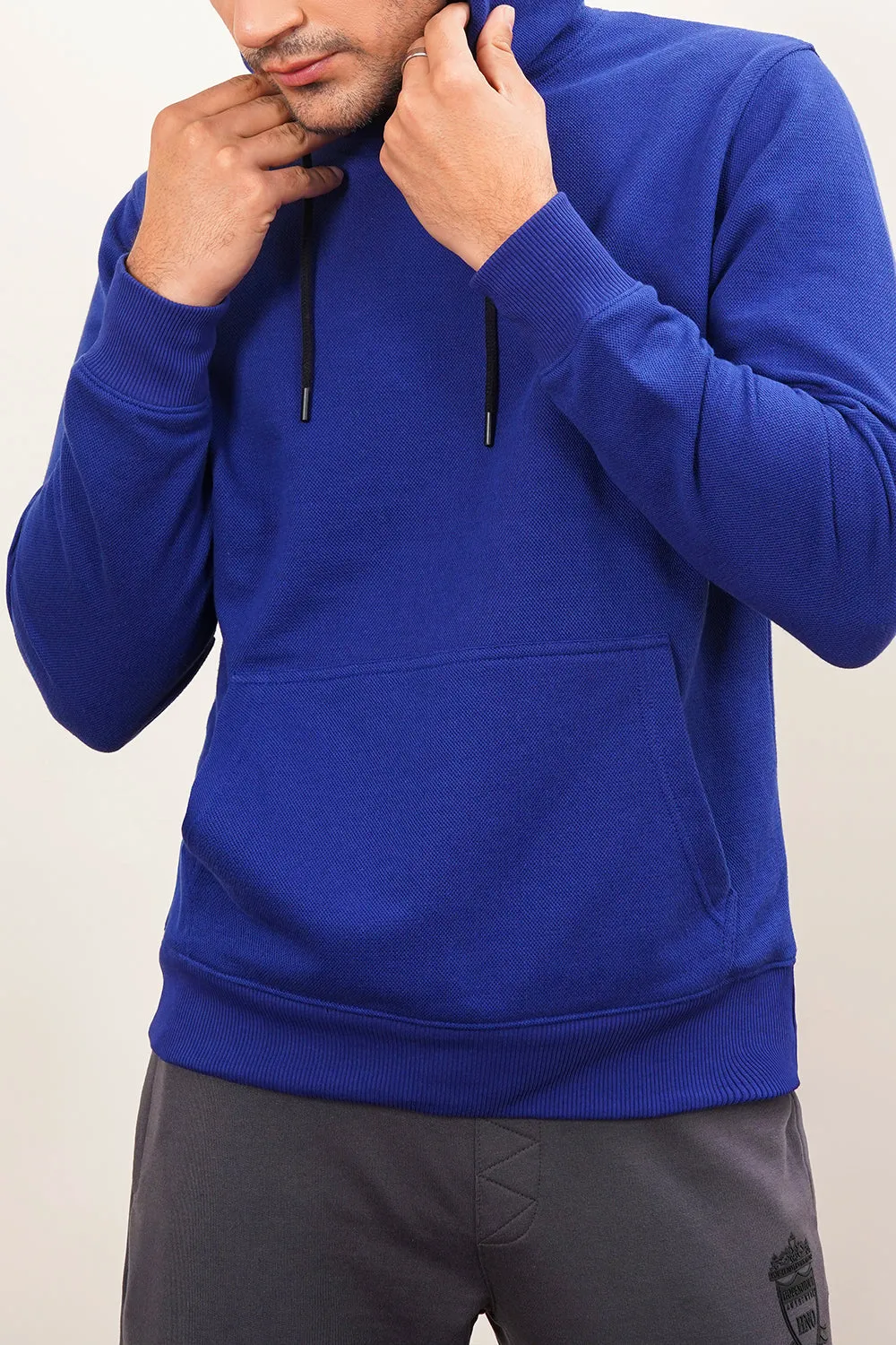 Men'S Jumbo Fleece Jumper Hood