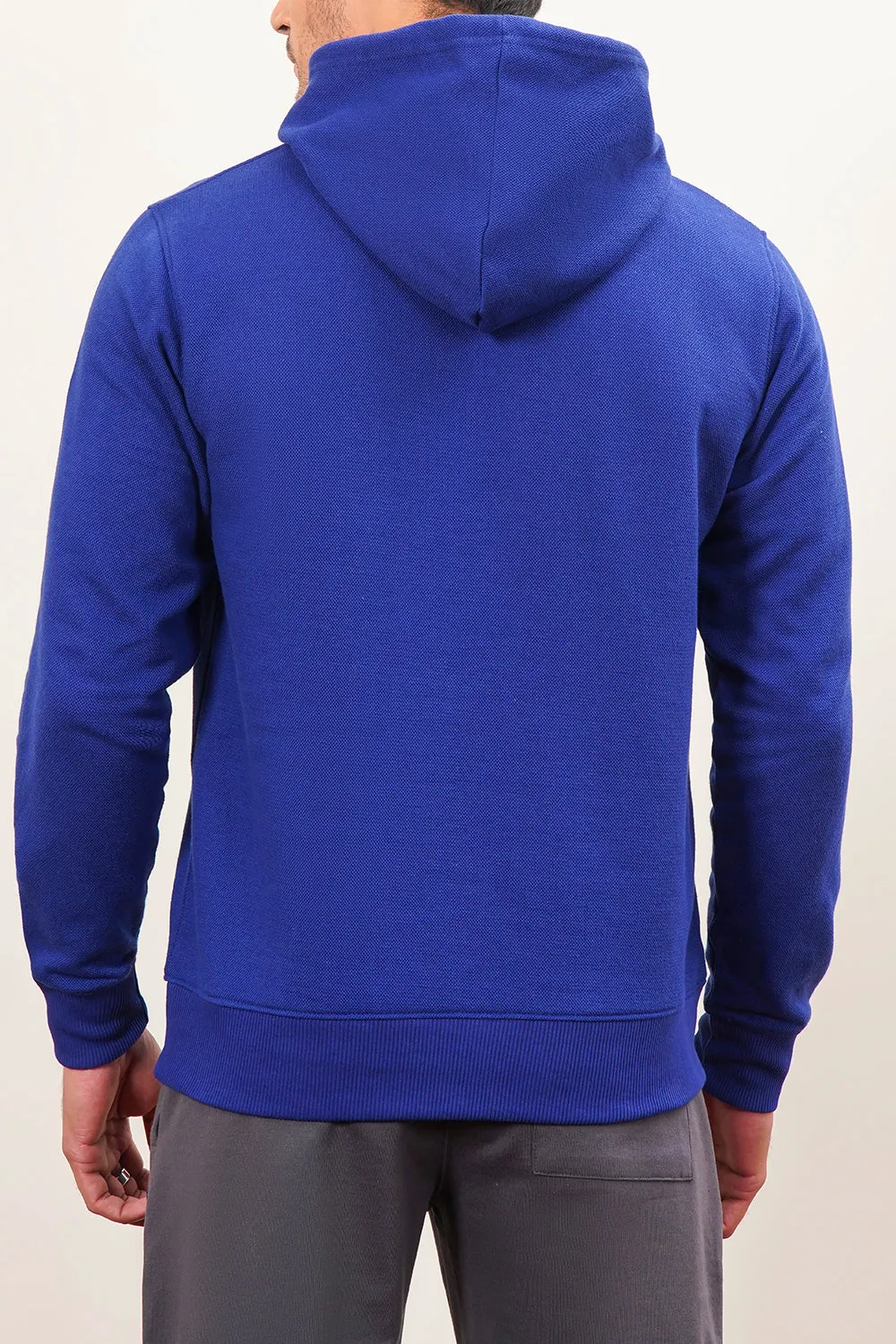 Men'S Jumbo Fleece Jumper Hood