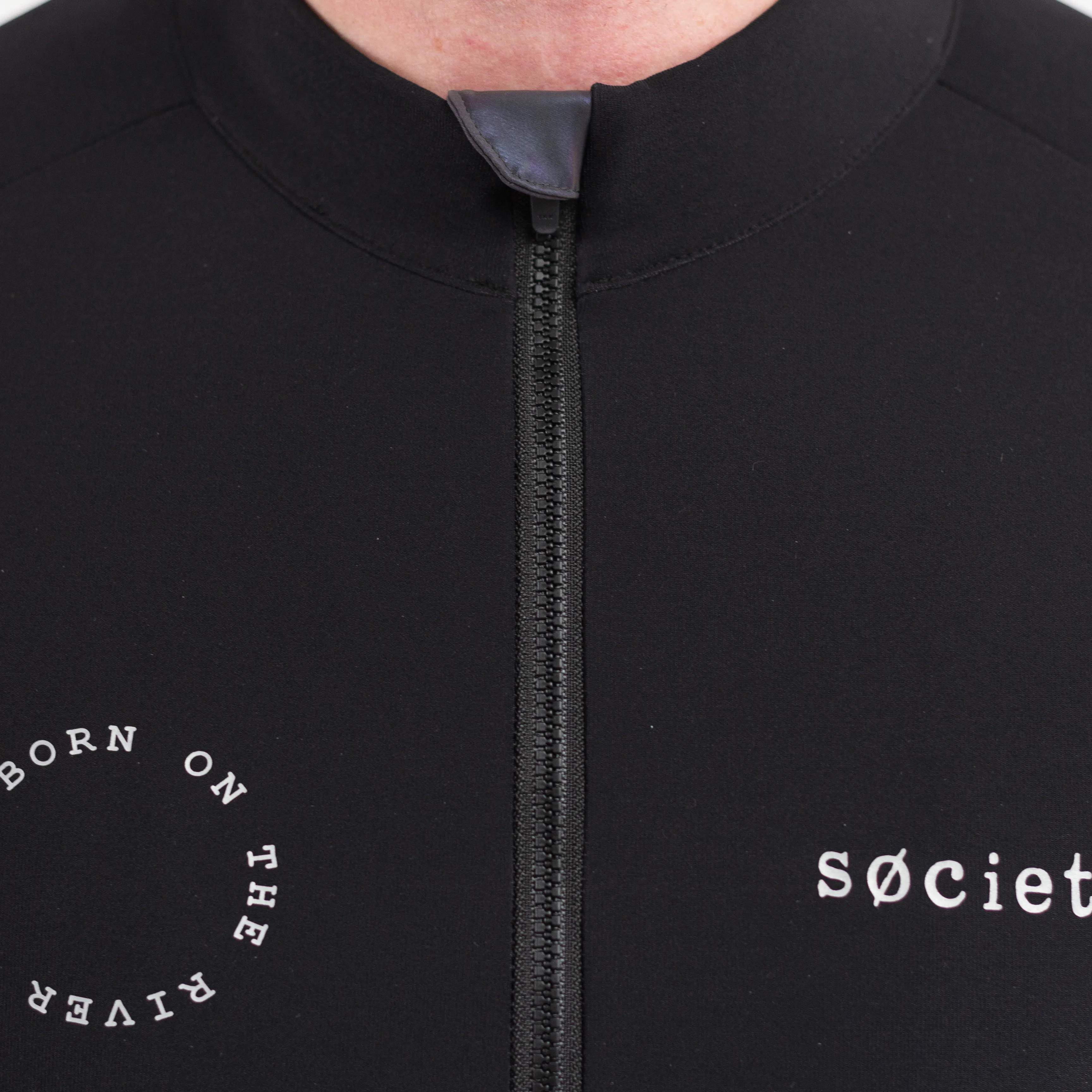 Mens Vision Thermal Jersey (Black/Oil Slick)