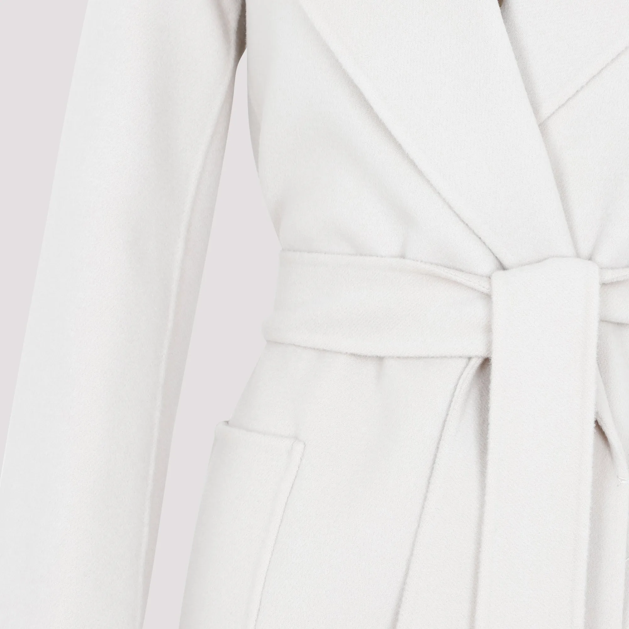 'S Max Mara Belted Long-Sleeved Coat