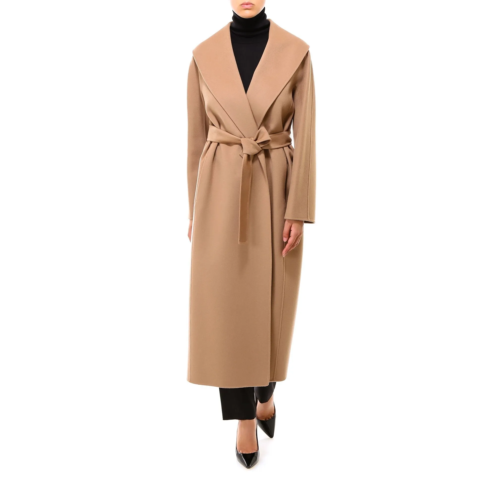 'S Max Mara Long Belted Coat