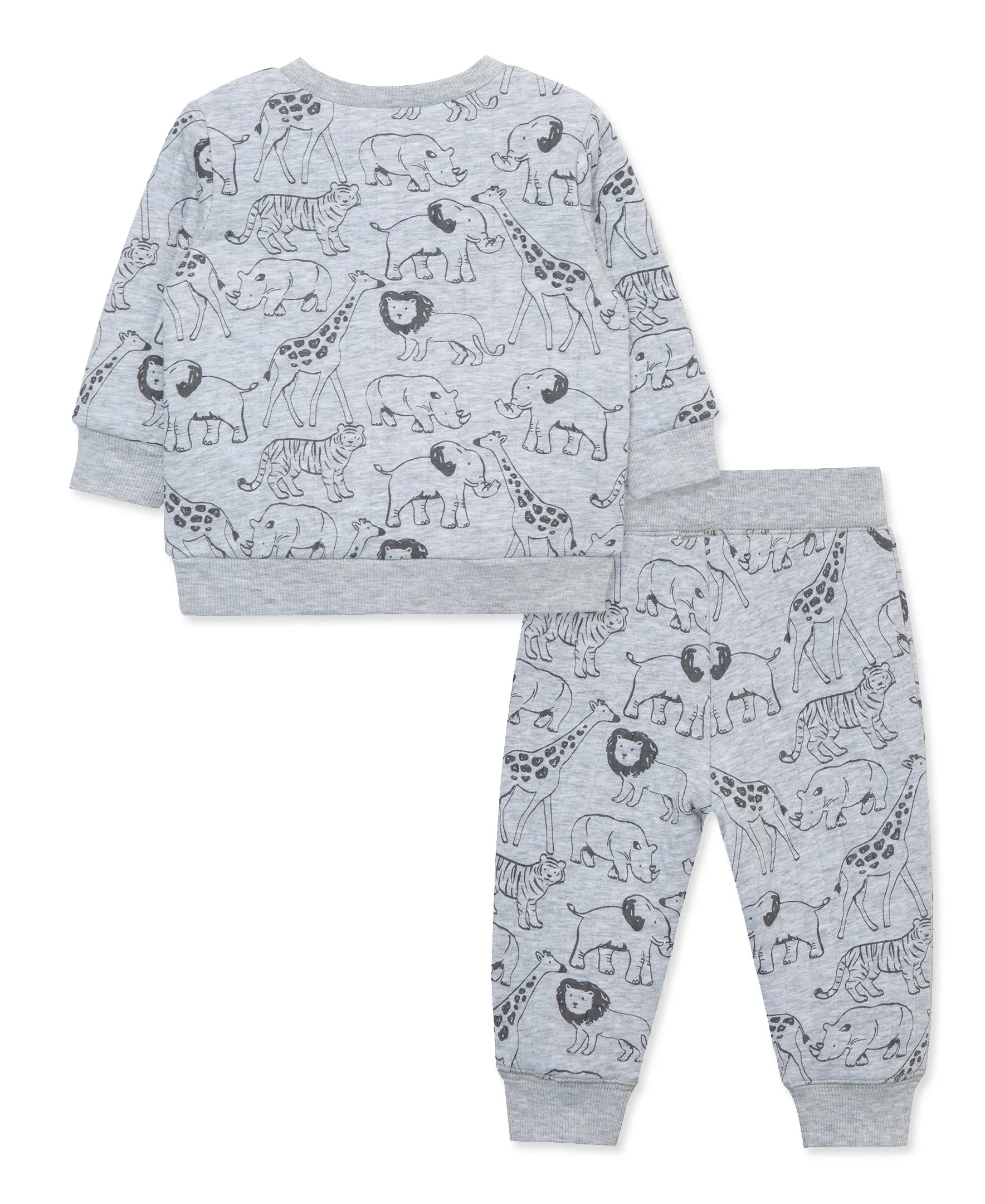 Safari Sweatshirt Set (2T-4T)