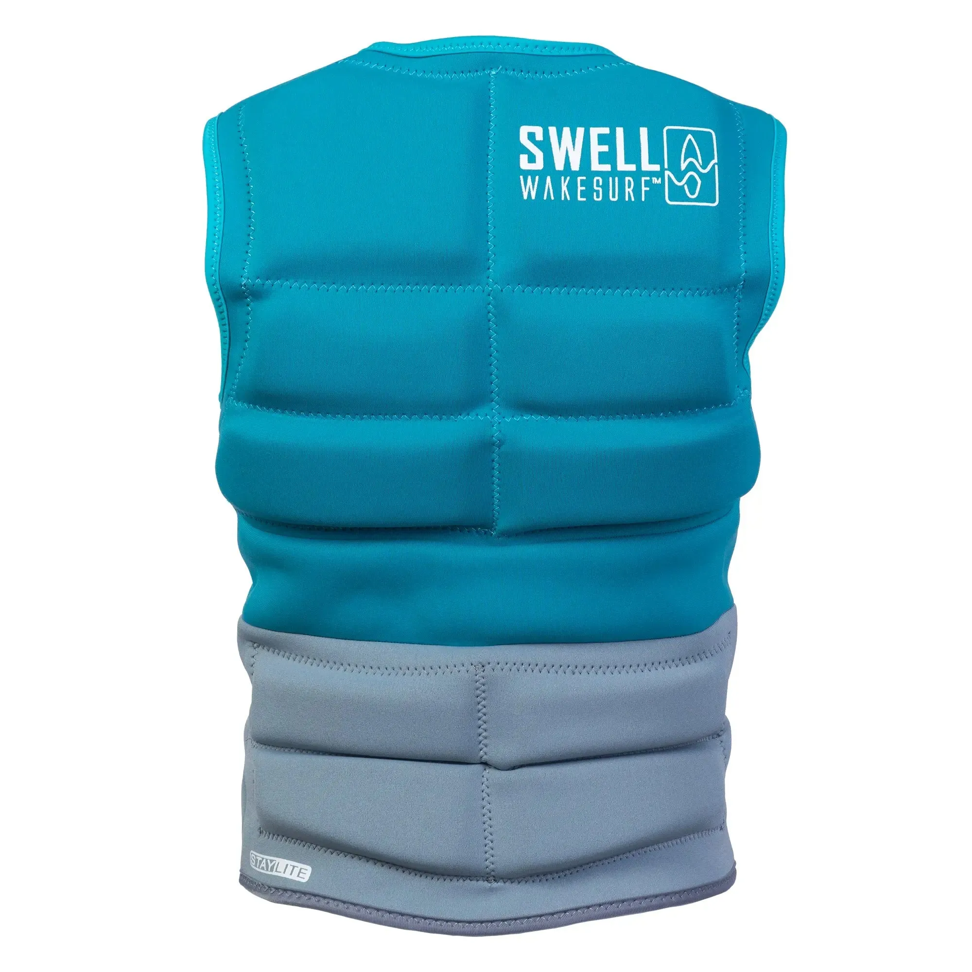 SWELL Wakesurf Vest - Women's Aqua - Ultimate Comfort Neoprene Jacket