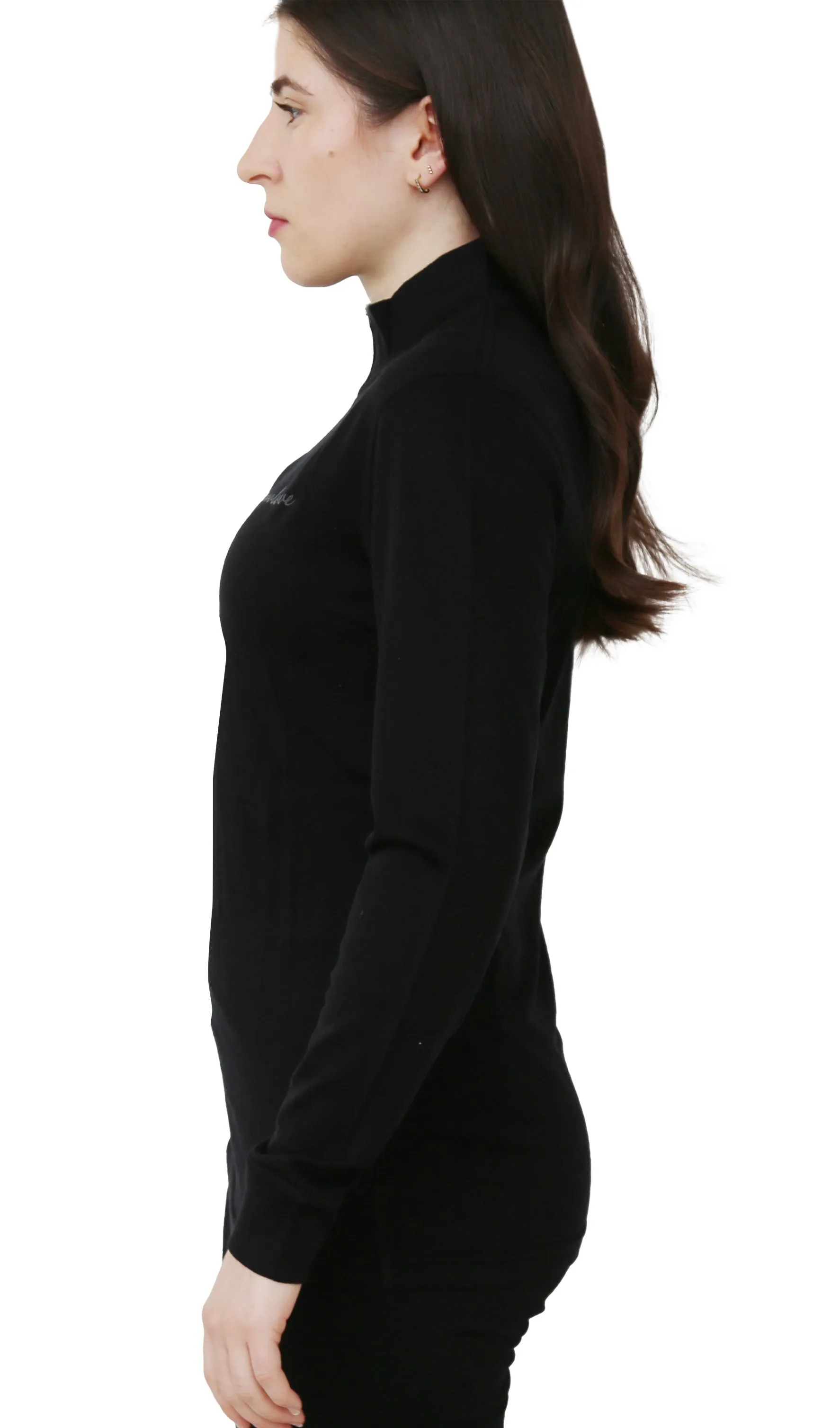 Women's 100% Merino Wool 1/4 Zip Pullover 190 GSM