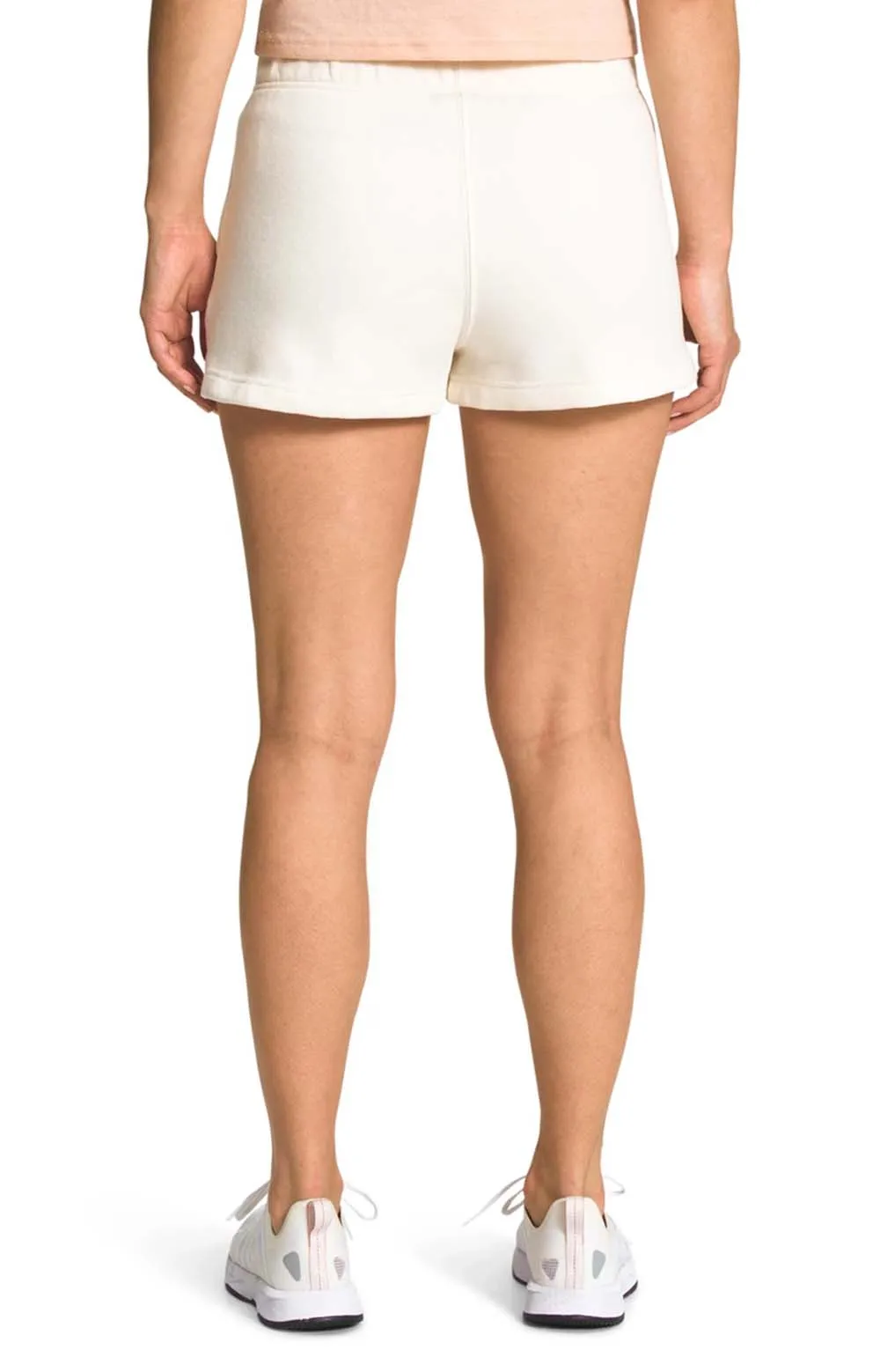 Women's Half Dome Comfort Fleece Shorts - Gardenia White/TNF White