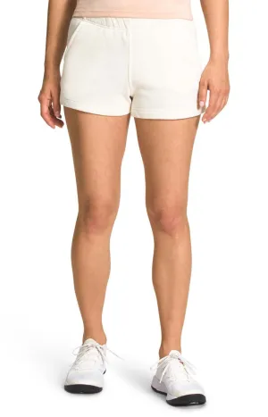 Women's Half Dome Comfort Fleece Shorts - Gardenia White/TNF White